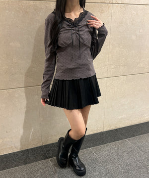 チャコール モデル：158㎝ F着用