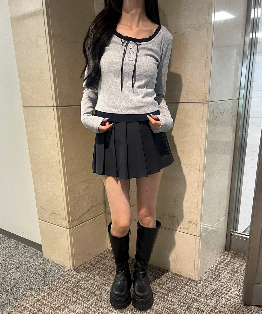 グレー モデル：157㎝ F着用
