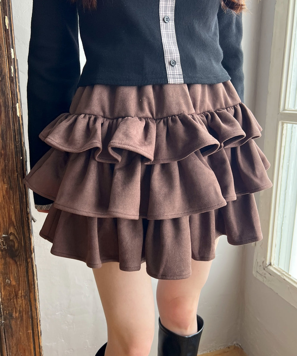 Dブラウン モデル：160㎝ F着用