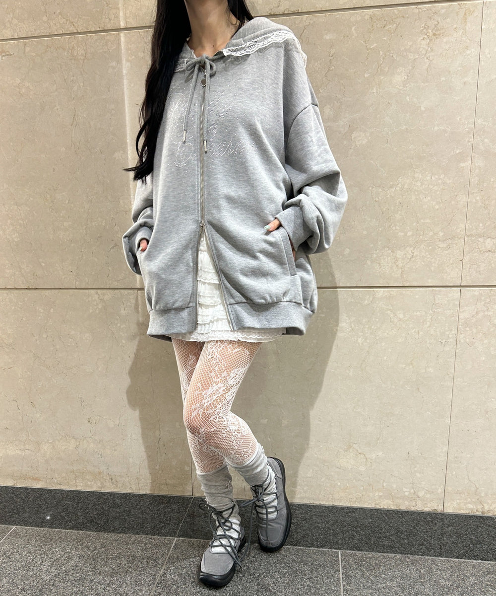 グレー モデル：158㎝ F着用