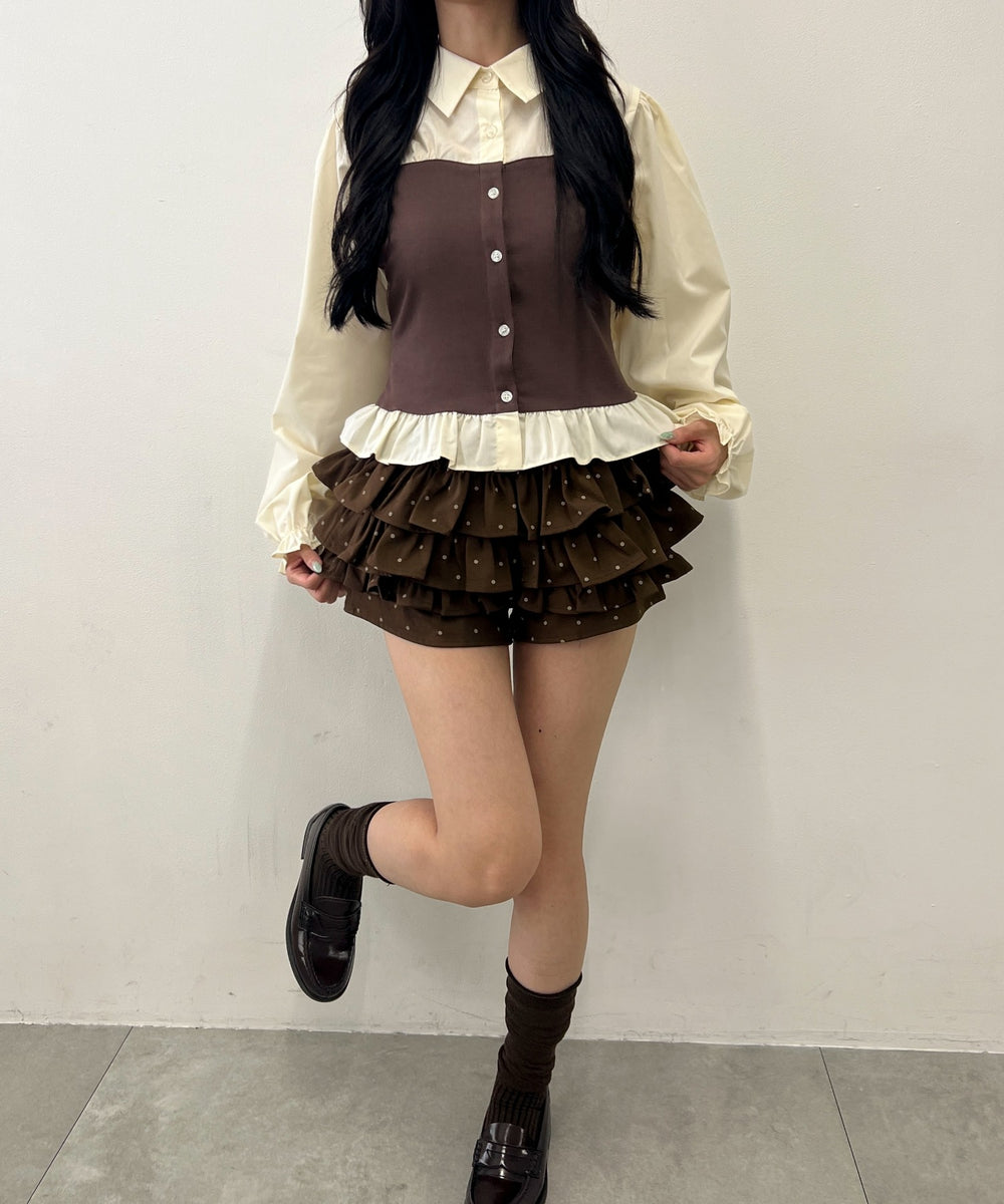 ブラウン モデル：158㎝ F着用