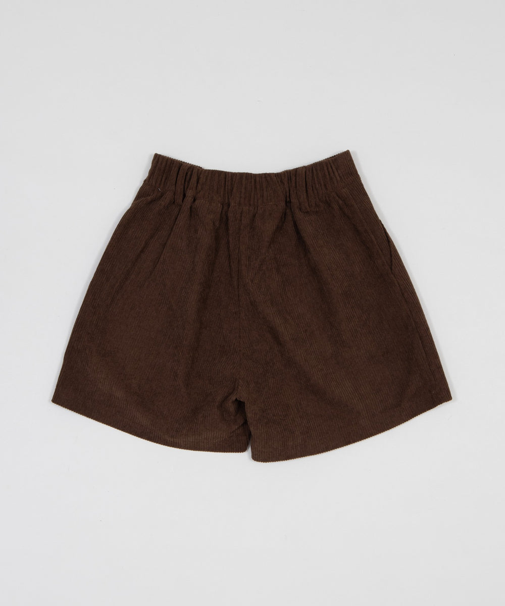 コーデュロイショートパンツ