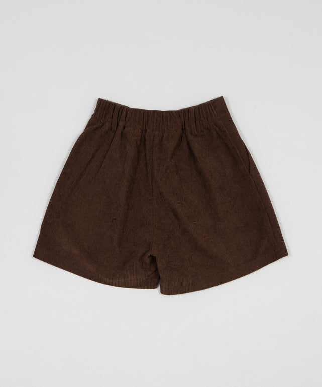 コーデュロイショートパンツ