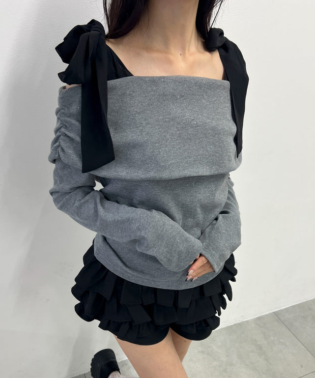 グレー モデル：158㎝ F着用