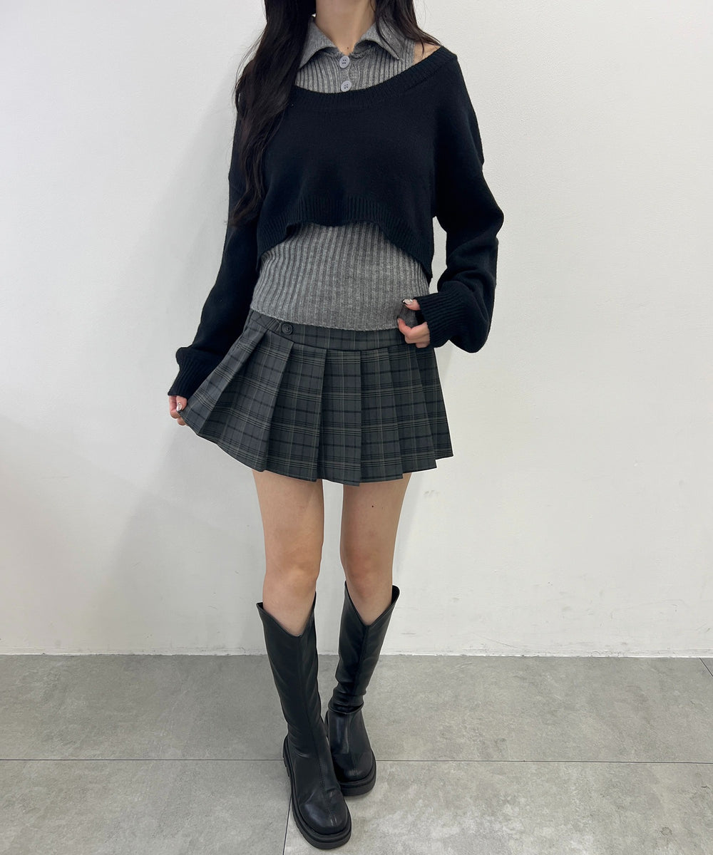 グレー モデル：158㎝ F着用