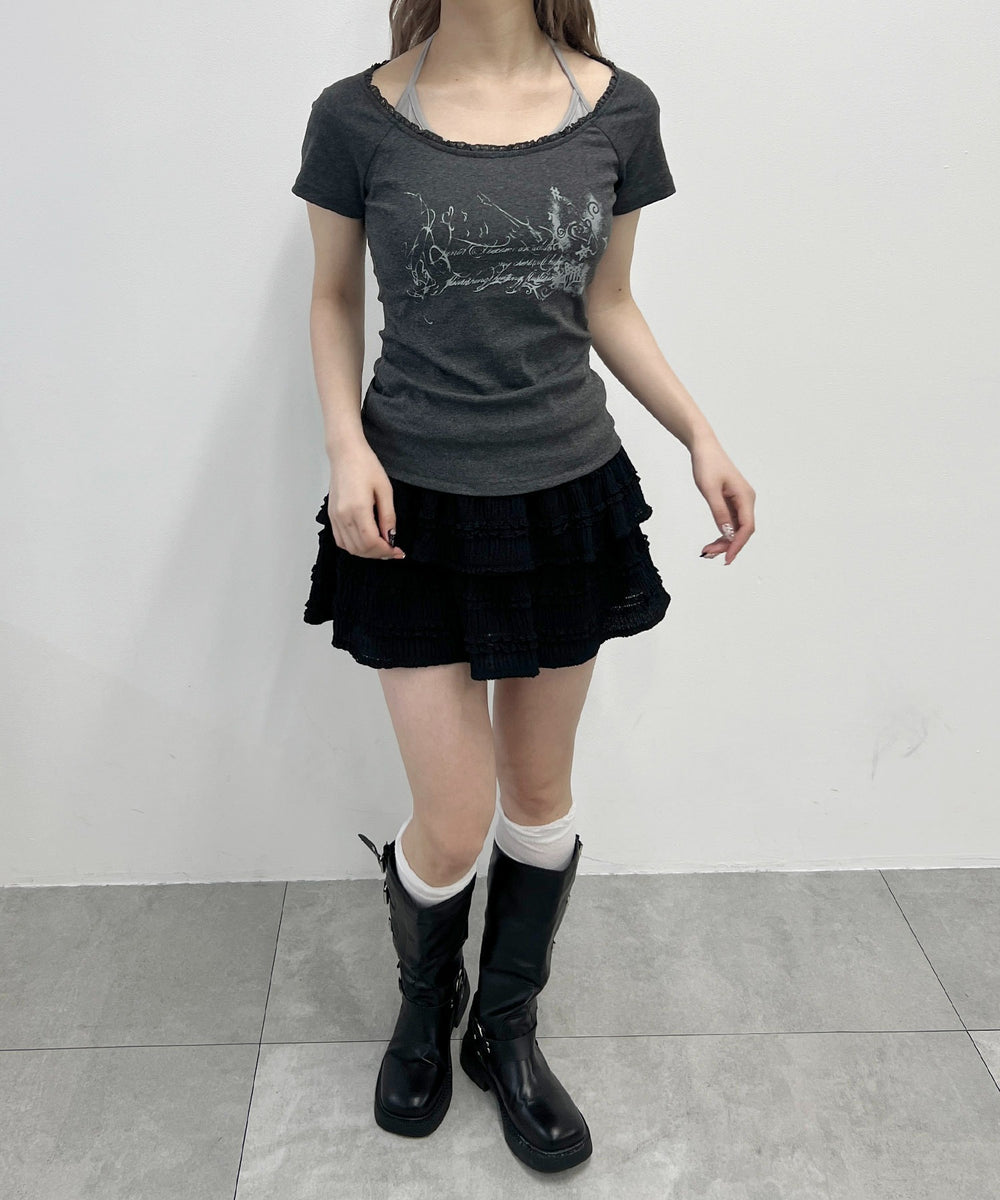 チャコール モデル：160㎝ F着用