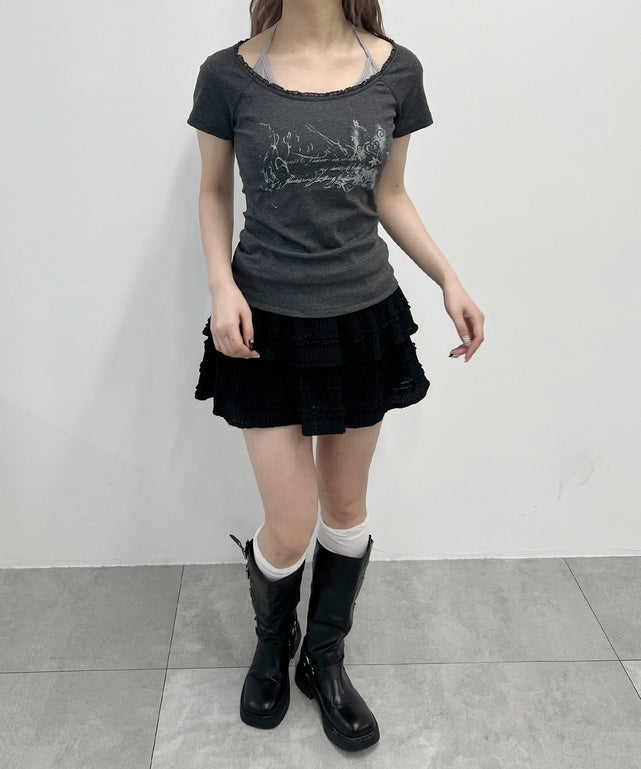 チャコール モデル：160㎝ F着用