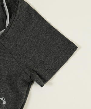 ホルターネックグラフィックTシャツ