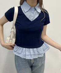 シャツドッキングTシャツ