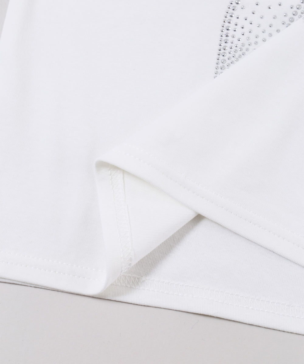 リボンスタッズTシャツ