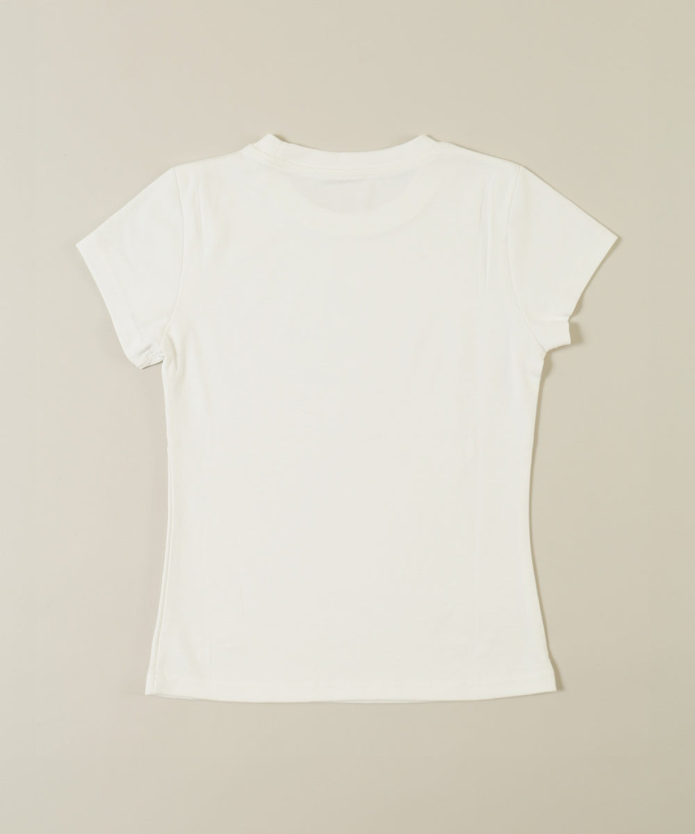 ラインストーンメッセージTシャツ