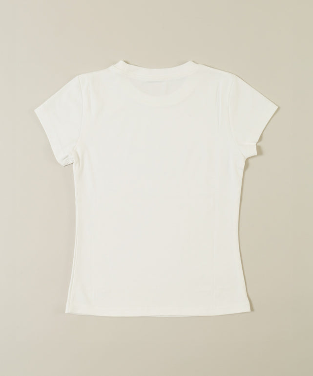 ラインストーンメッセージTシャツ