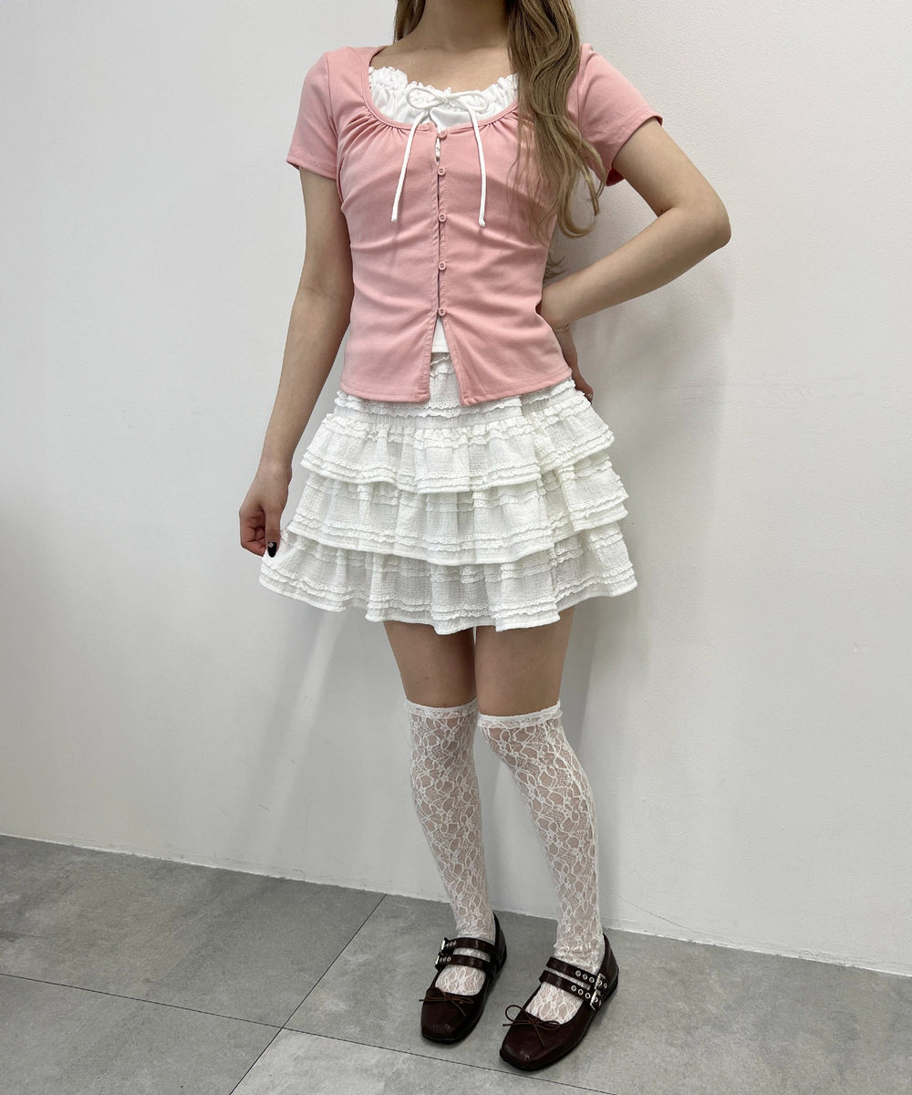 ピンク モデル：160㎝ F着用