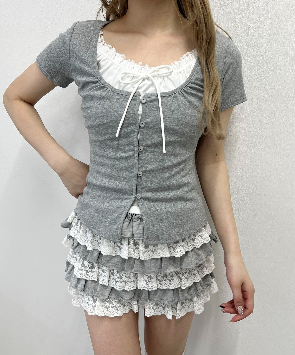 グレー モデル：160㎝ F着用