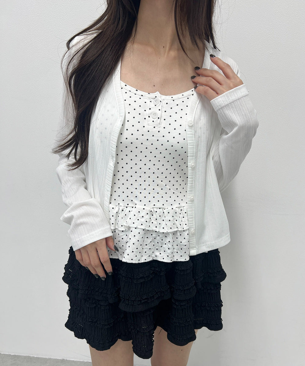 ホワイト モデル：157㎝ F着用