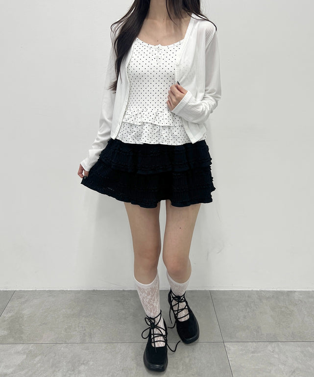 ホワイト モデル：157㎝ F着用