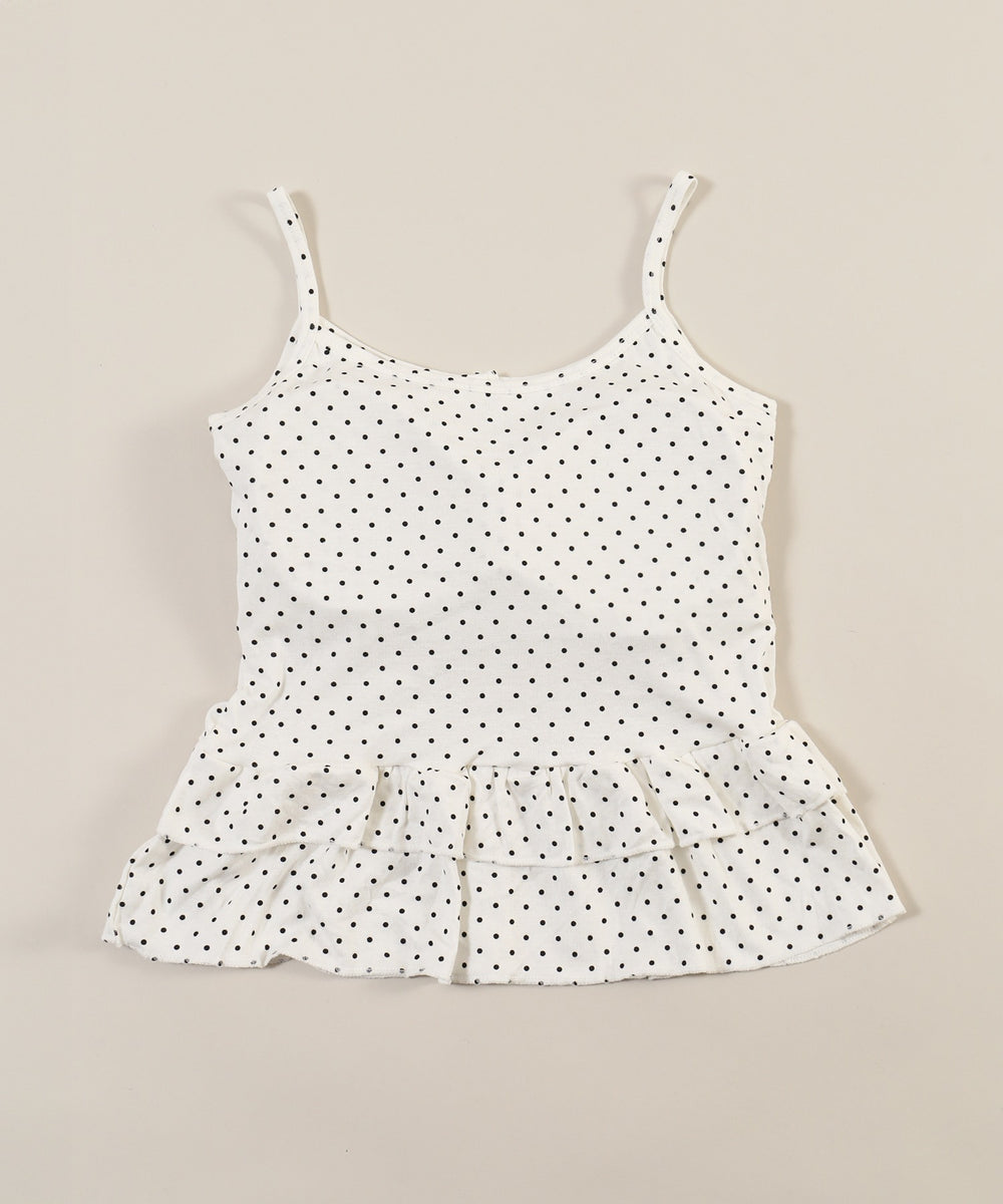 カップインドットキャミソール