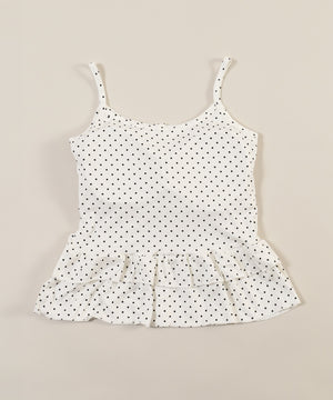 カップインドットキャミソール