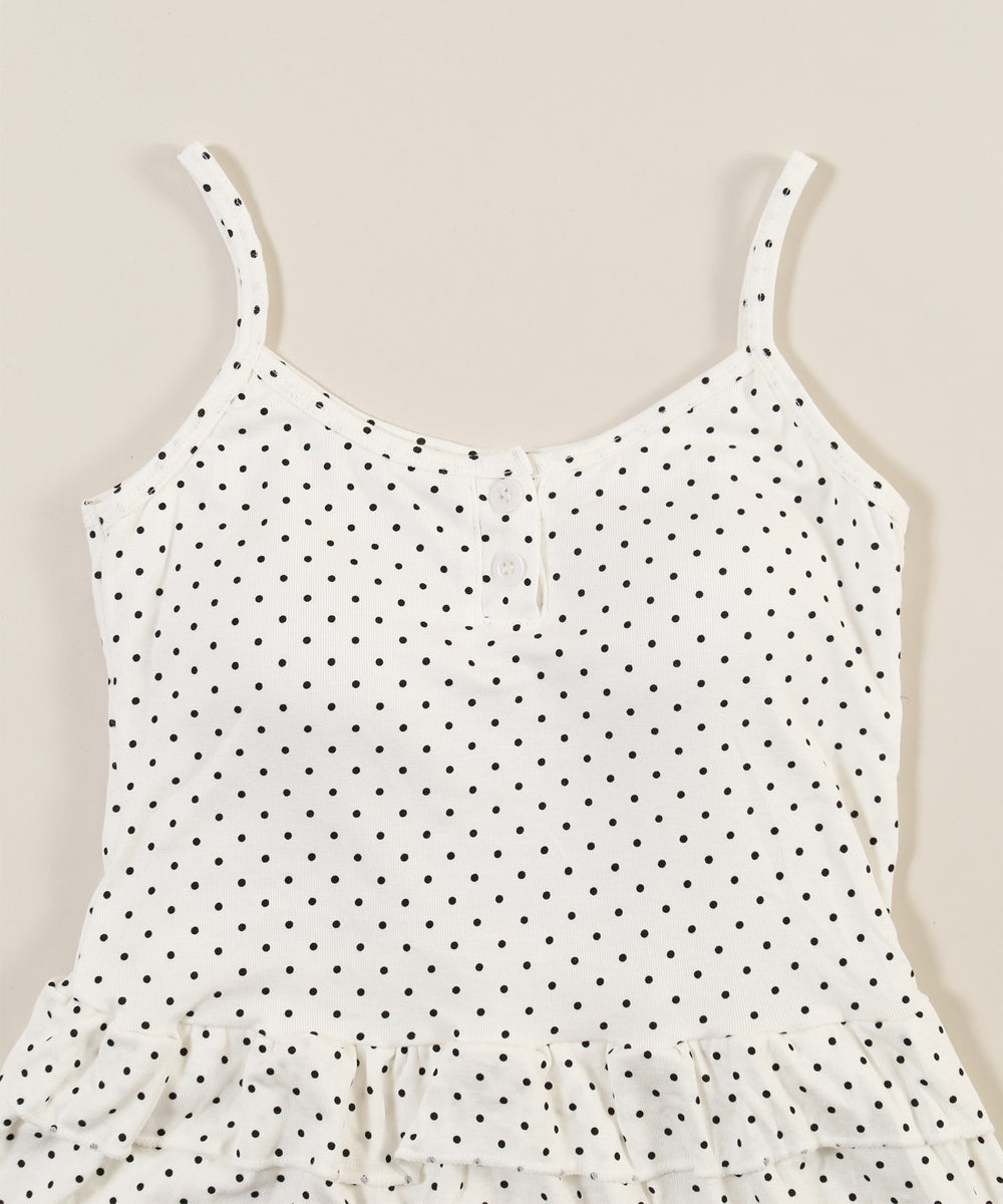 カップインドットキャミソール