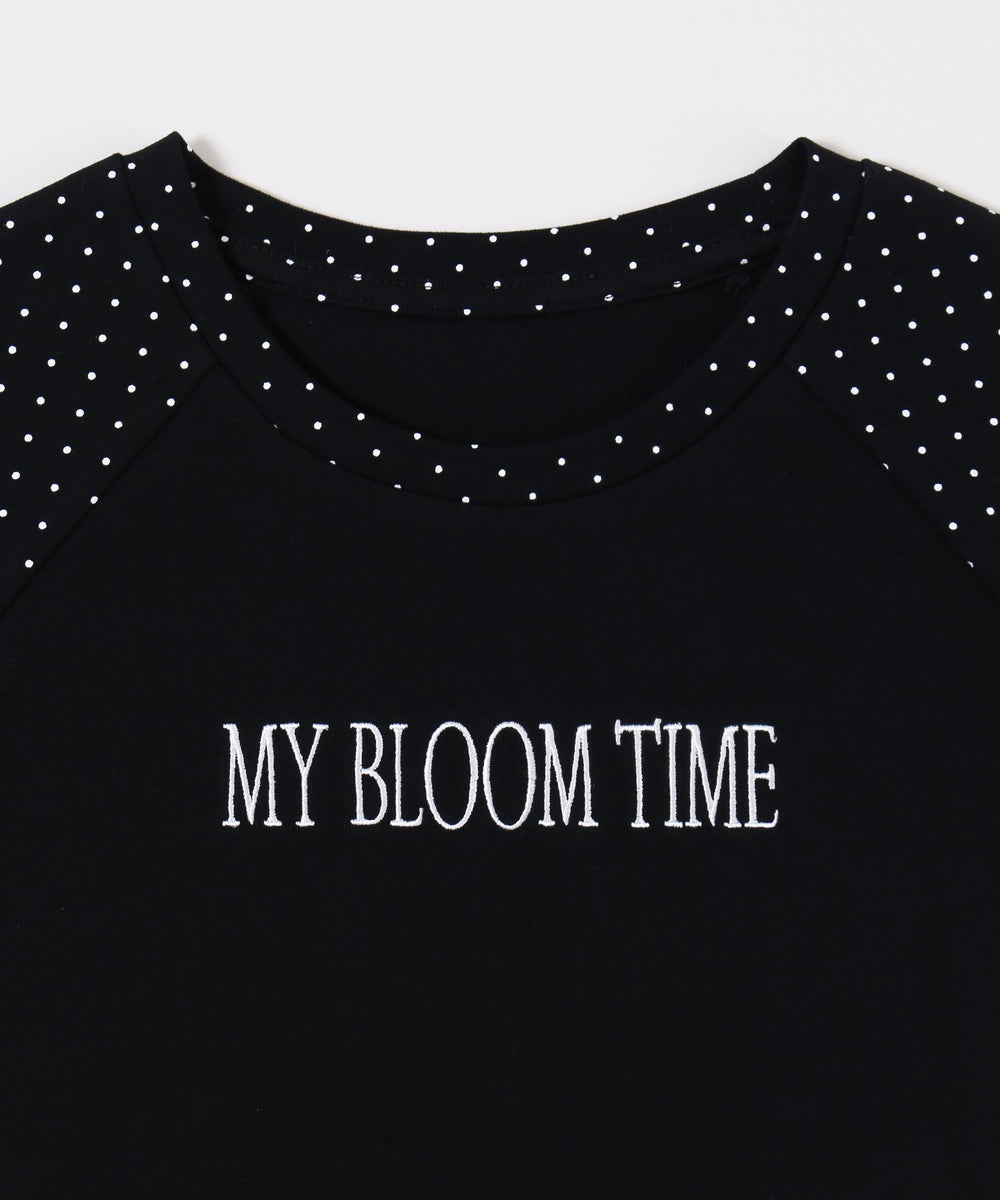 ドットラグランピチTシャツ