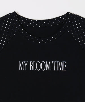 ドットラグランピチTシャツ