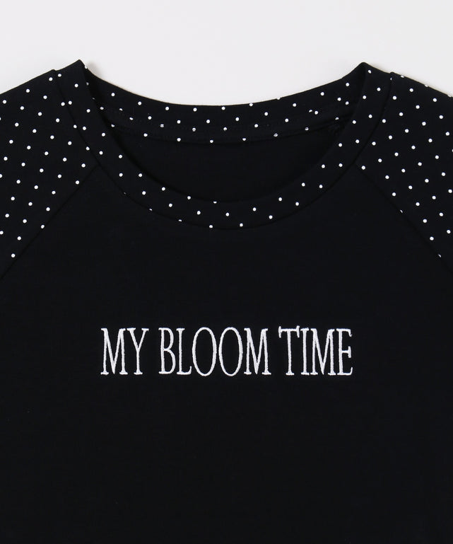 ドットラグランピチTシャツ