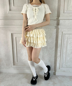 ホワイトアイボリー モデル：160㎝ F着用