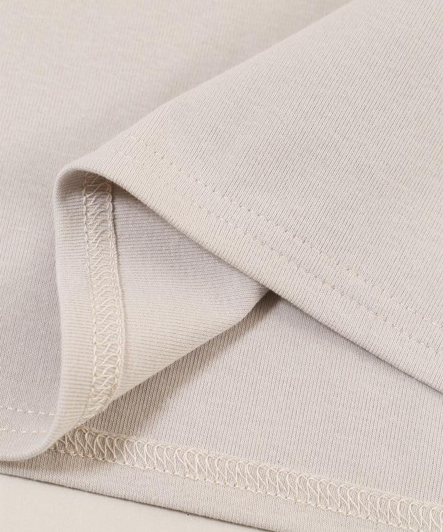 チェックラグランコンパクトTシャツ