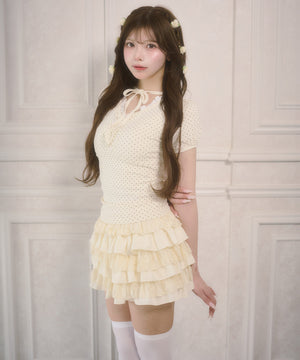 ホワイトアイボリー モデル：164㎝ F着用