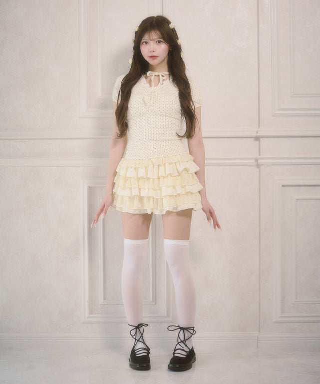 ホワイトアイボリー モデル：164㎝ F着用