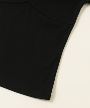 フリルネックチョーカートップス