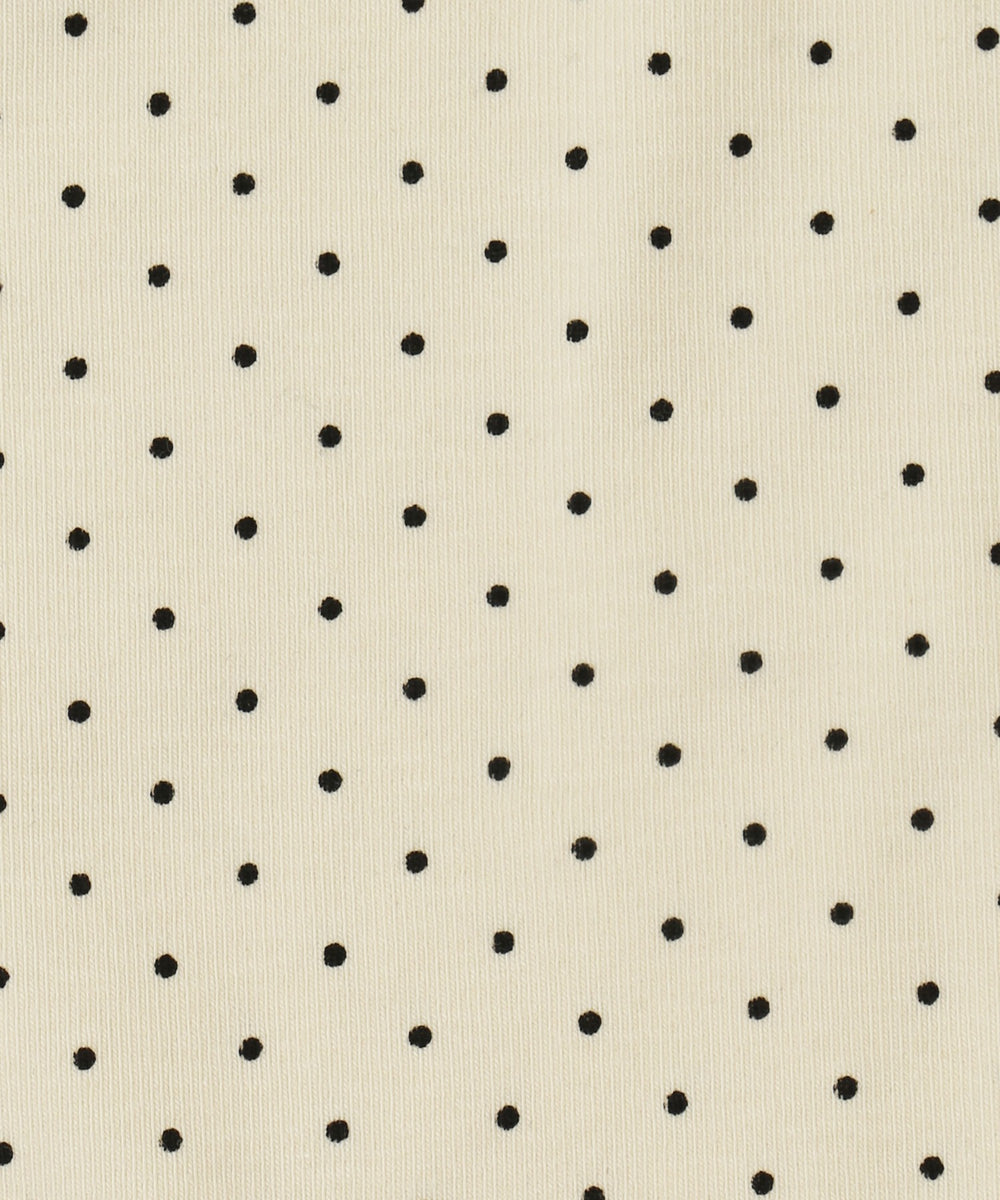 ホワイトアイボリー(ドット柄)