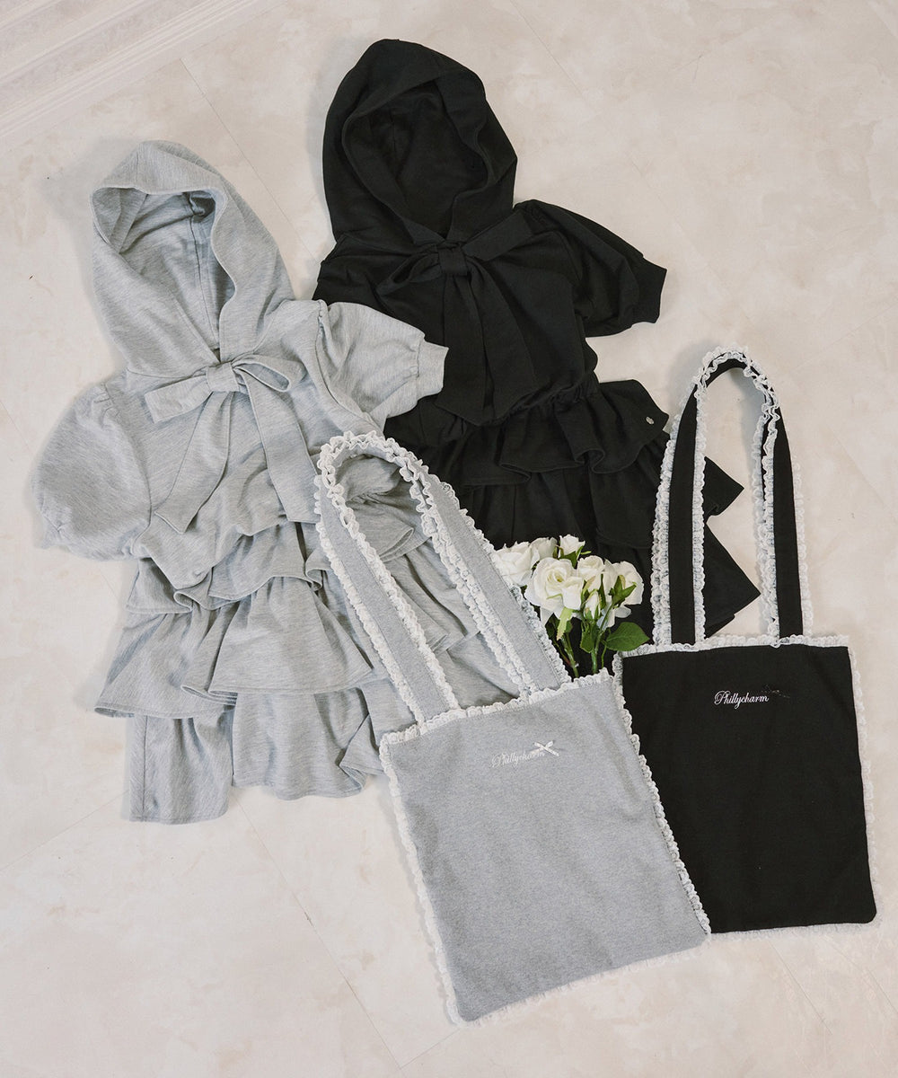 ビッグリボンティアードワンピース