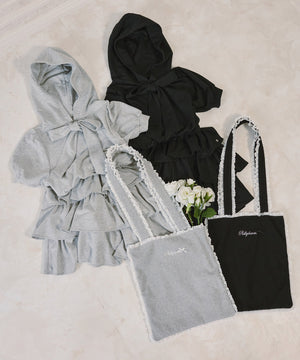 ビッグリボンティアードワンピース