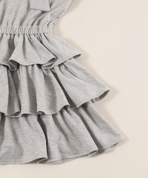 ビッグリボンティアードワンピース