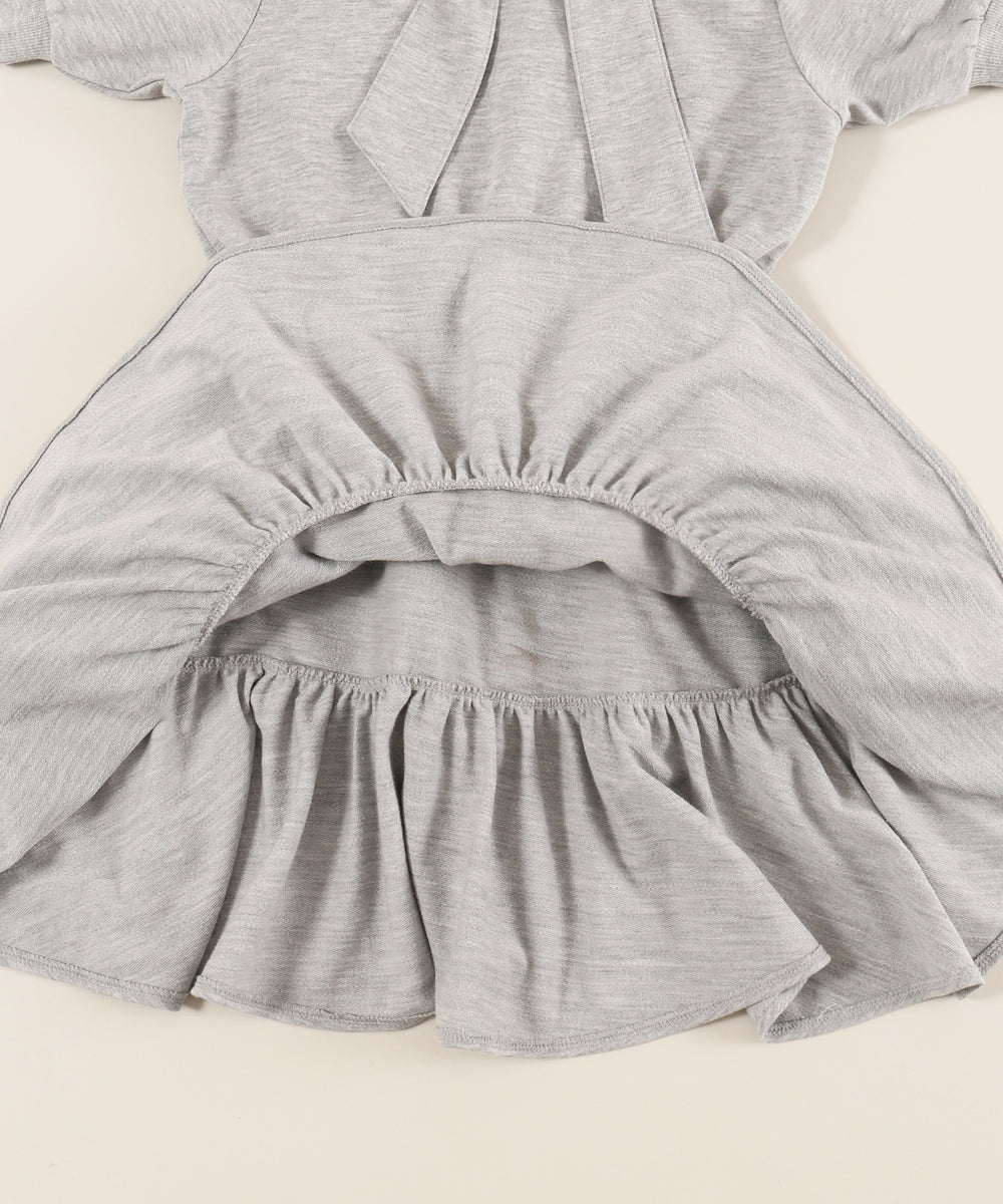 ビッグリボンティアードワンピース