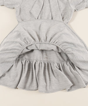 ビッグリボンティアードワンピース