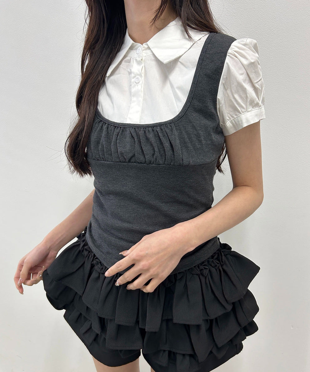 チャコール モデル：157㎝ F着用