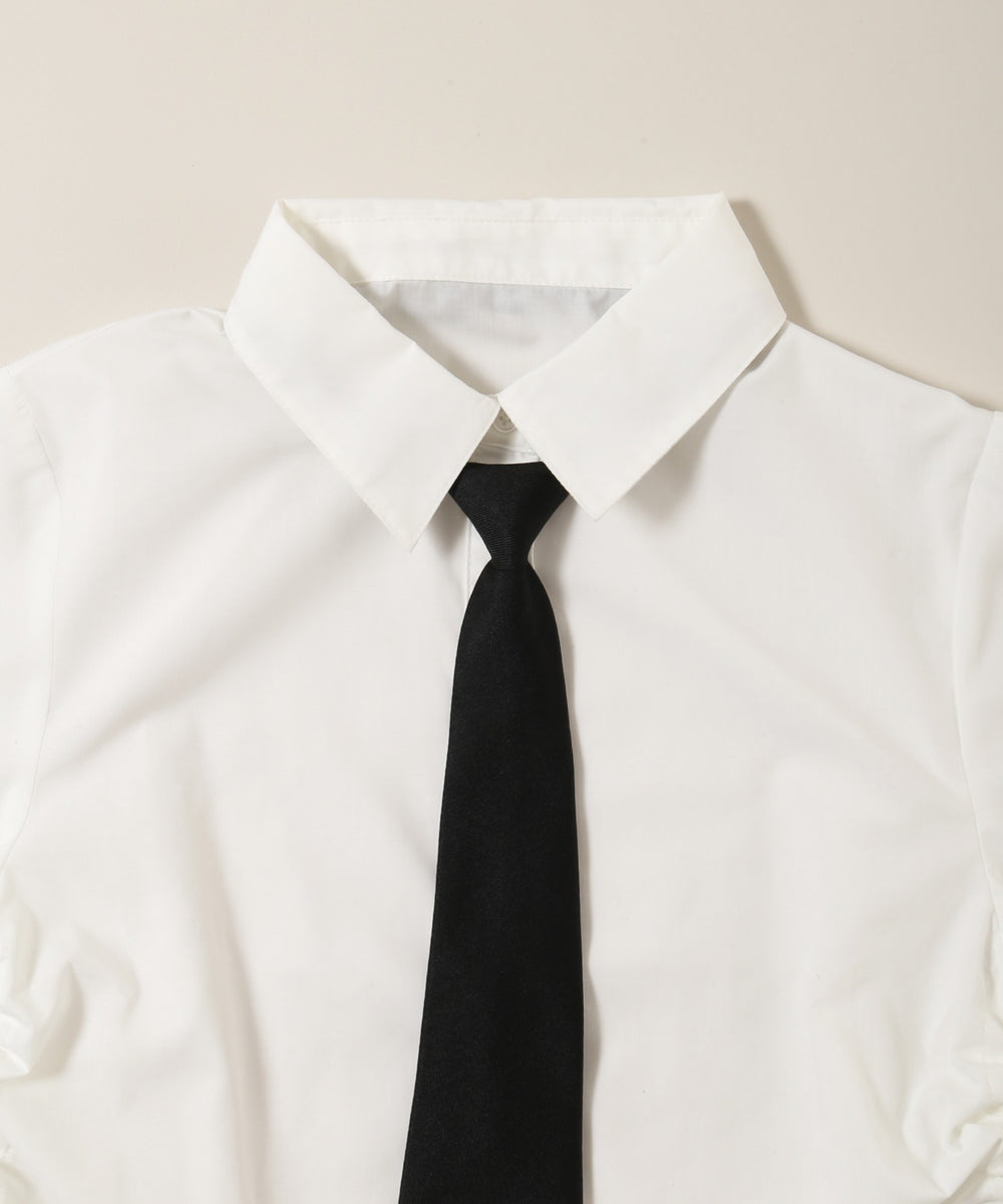 ネクタイセットサイドドロストシャツ