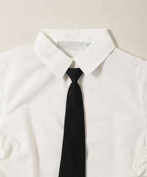 ネクタイセットサイドドロストシャツ
