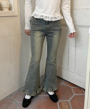 デニム モデル：160㎝ F着用