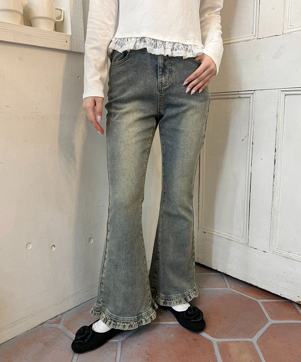 デニム モデル：160㎝ F着用