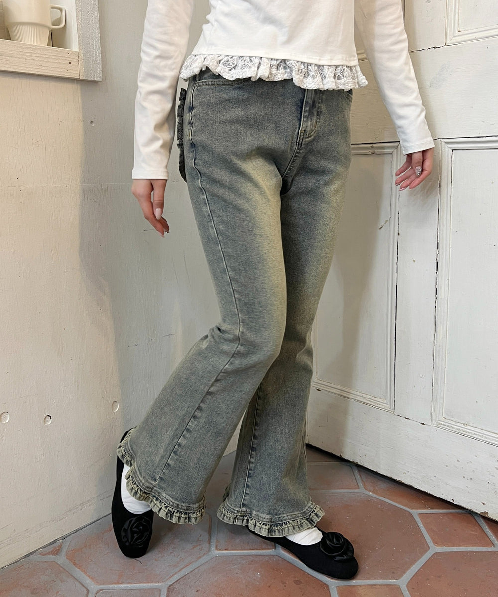 デニム モデル：160㎝ F着用