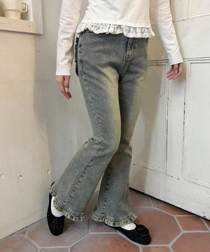 デニム モデル：160㎝ F着用