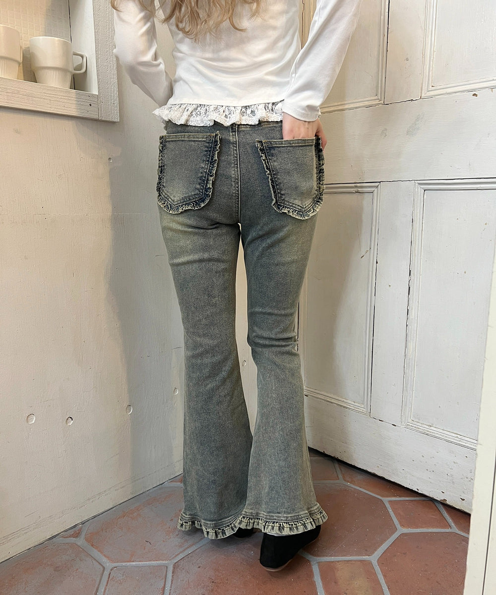 デニム モデル：160㎝ F着用