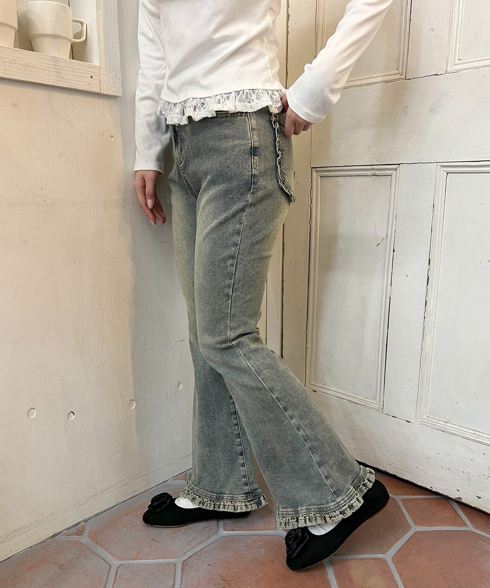 デニム モデル：160㎝ F着用