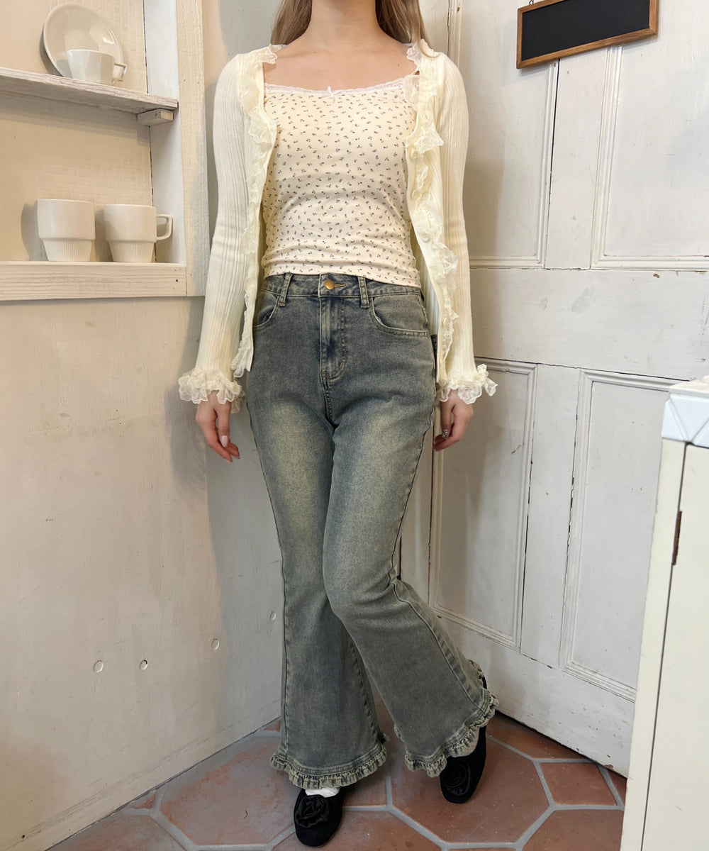 デニム モデル：160㎝ F着用