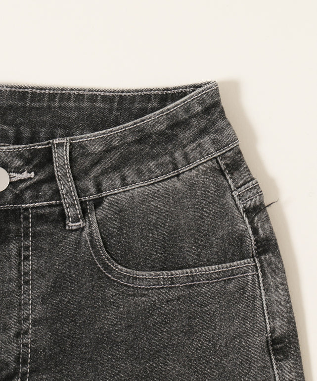 フリルデザインフレアパンツ