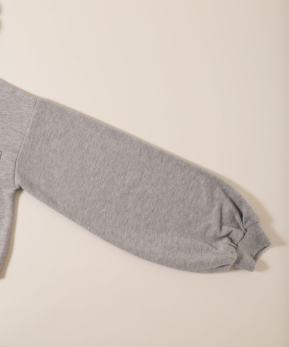 フラワーパッチロゴジップパーカー