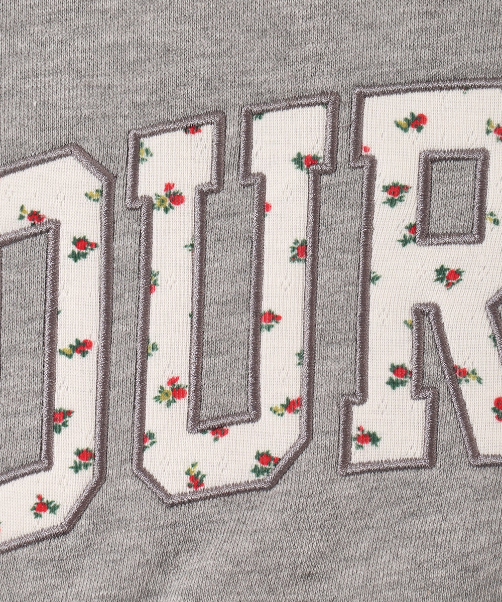 フラワーパッチロゴジップパーカー